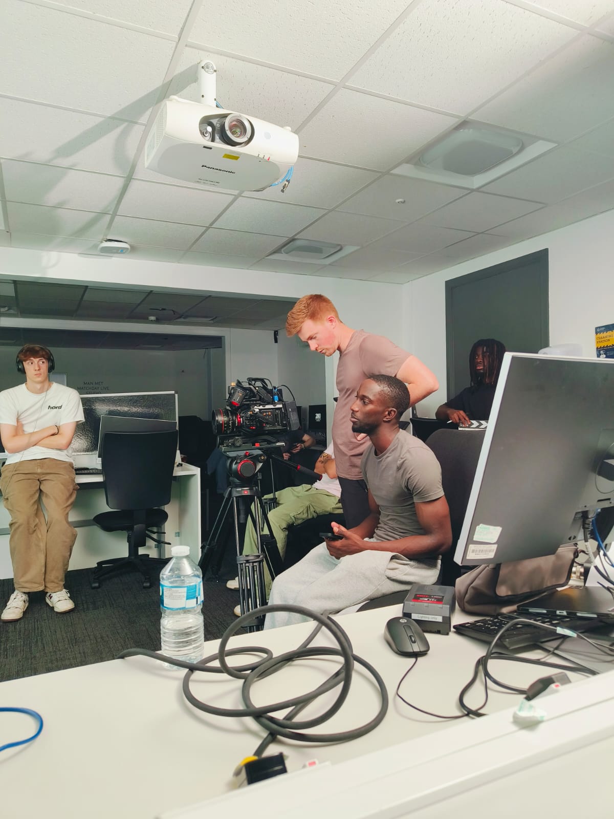 SNE Studios crew filming